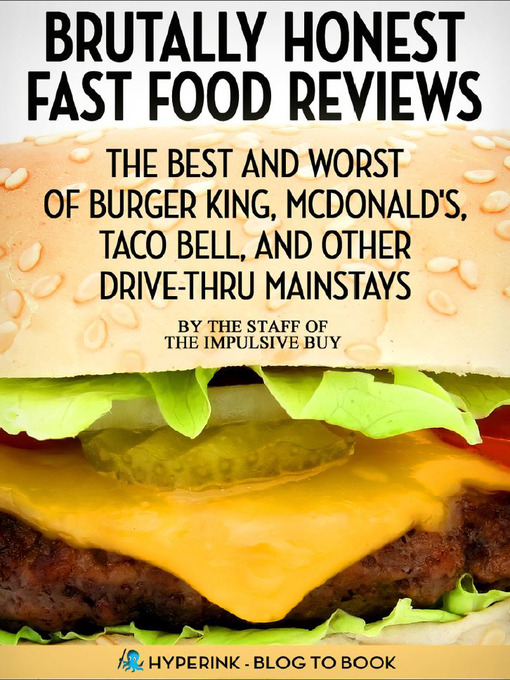 Title details for Brutally Honest Fast Food Reviews by Hyperink Original - Available